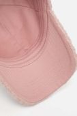Кепка MC2 Saint Barth колір рожевий з аплікацією