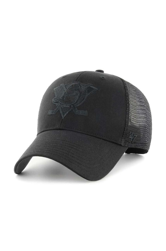Кепка 47brand NHL Anaheim Ducks колір чорний з аплікацією (3256035)