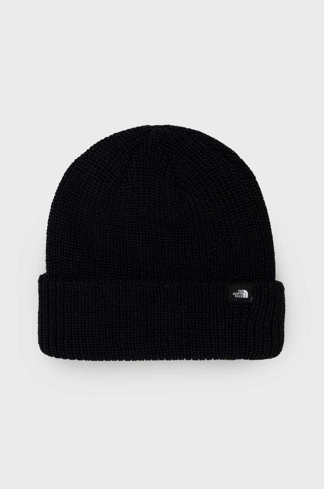 Шапка The North Face колір чорний з товстого трикотажу (1932440)