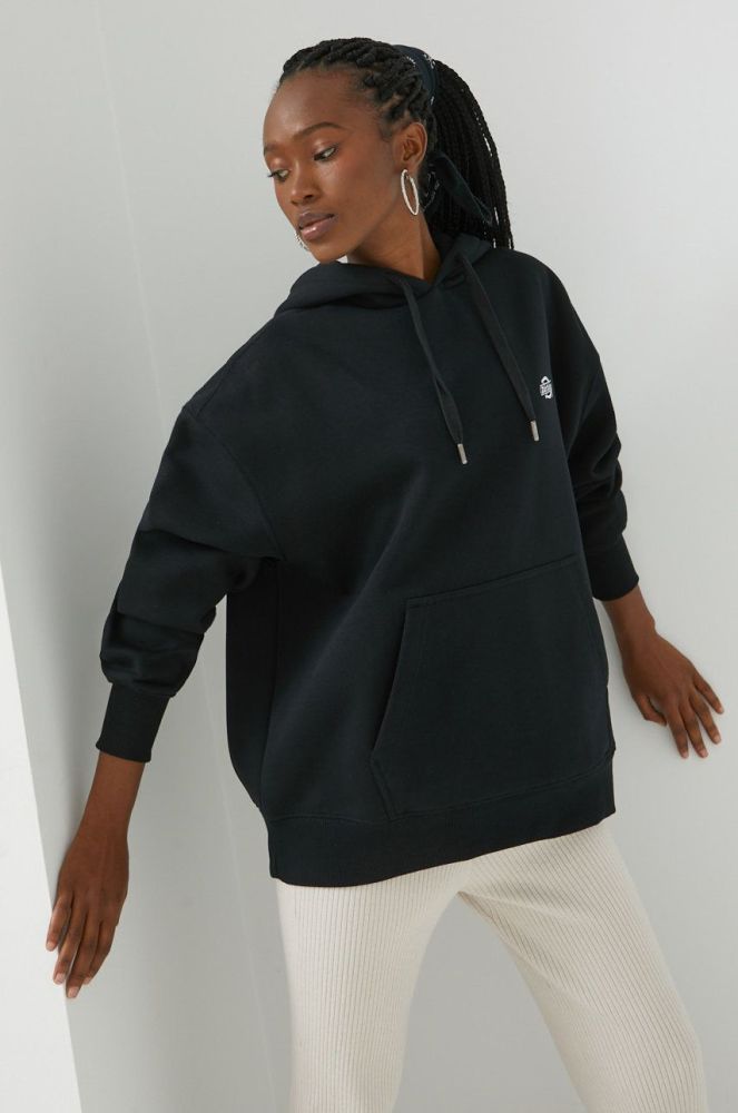 Кофта Dickies жіноча колір чорний з аплікацією (2564342)