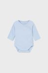 Боді для немовлят Mayoral Newborn колір блакитний (3414083)