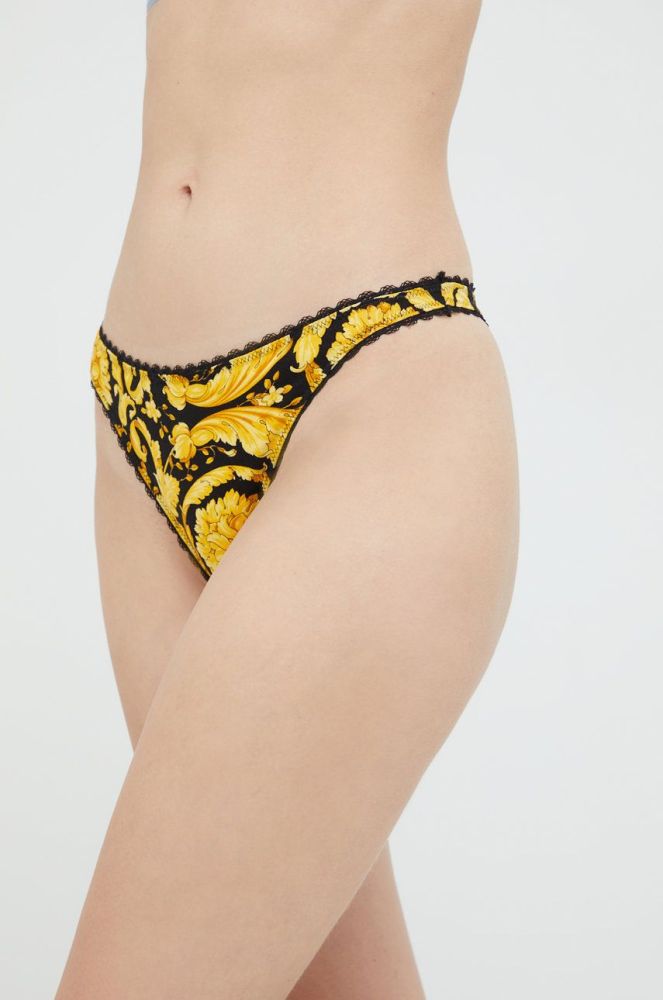 Стринги Versace колір жовтий