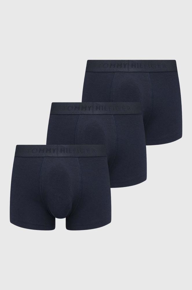 Боксери Tommy Hilfiger 3-pack чоловічі колір синій (3190550)