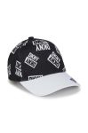 Дитяча шапка Dkny колір чорний візерунок