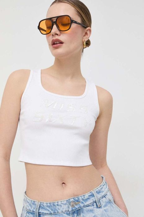 Топ Miss Sixty жіночий колір білий (3124603)